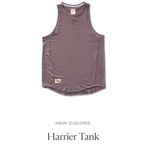 Tracksmith women’s merino wool Harrier Tank, size small